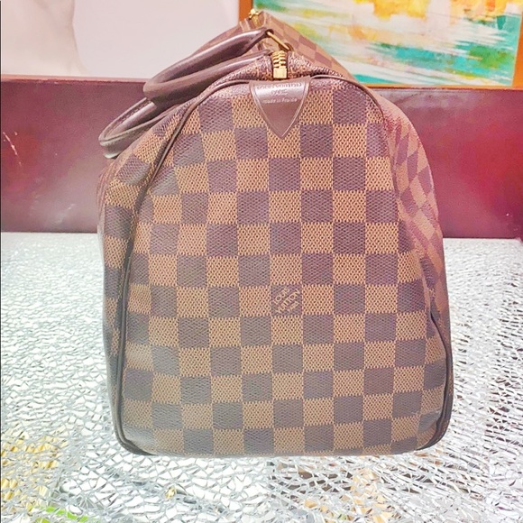 💯Authentic Louis Vuitton Speedy 35 Damier Ebene - Picture 3 of 16